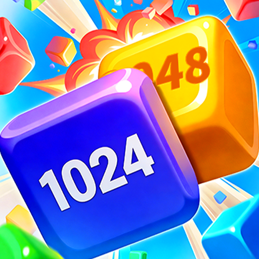 Number Merge Blast gameplay art